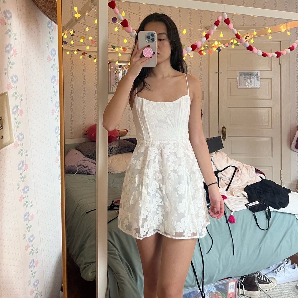 Lucy in the Sky Lana A-Line Floral Mini Dress